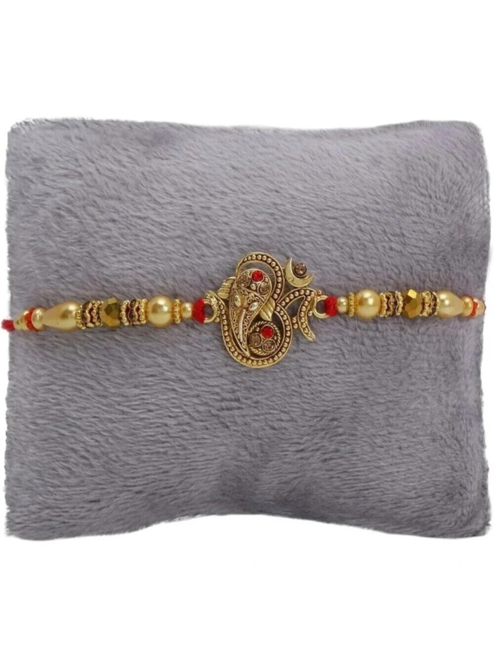 ❤️Men Gold Ventures Greeting  Thread Gifts for Indian Rakhi Raksha Bandhan